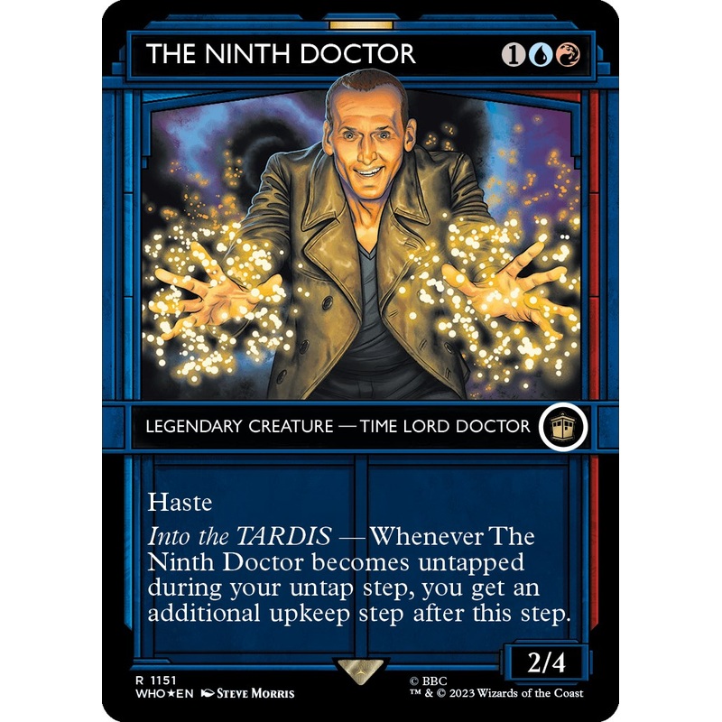 The Ninth Doctor (Showcase) (Surge Foil) [Doctor Who]