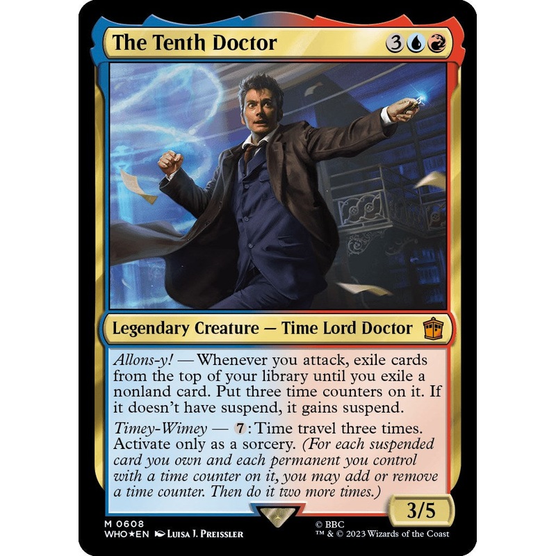 The Tenth Doctor (Surge Foil) [Doctor Who]