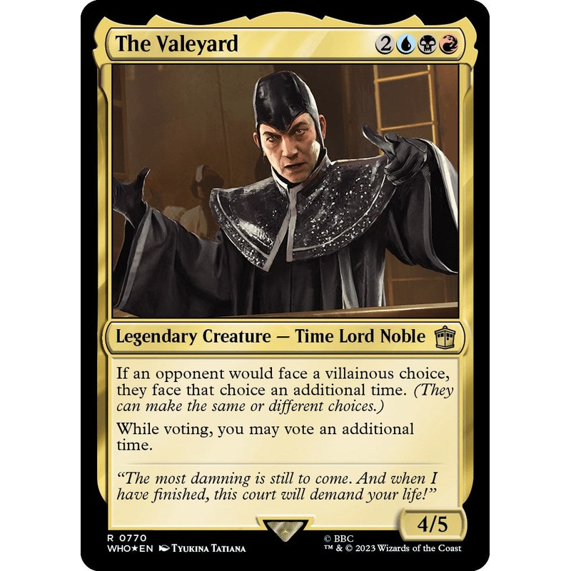 The Valeyard (Surge Foil) [Doctor Who]