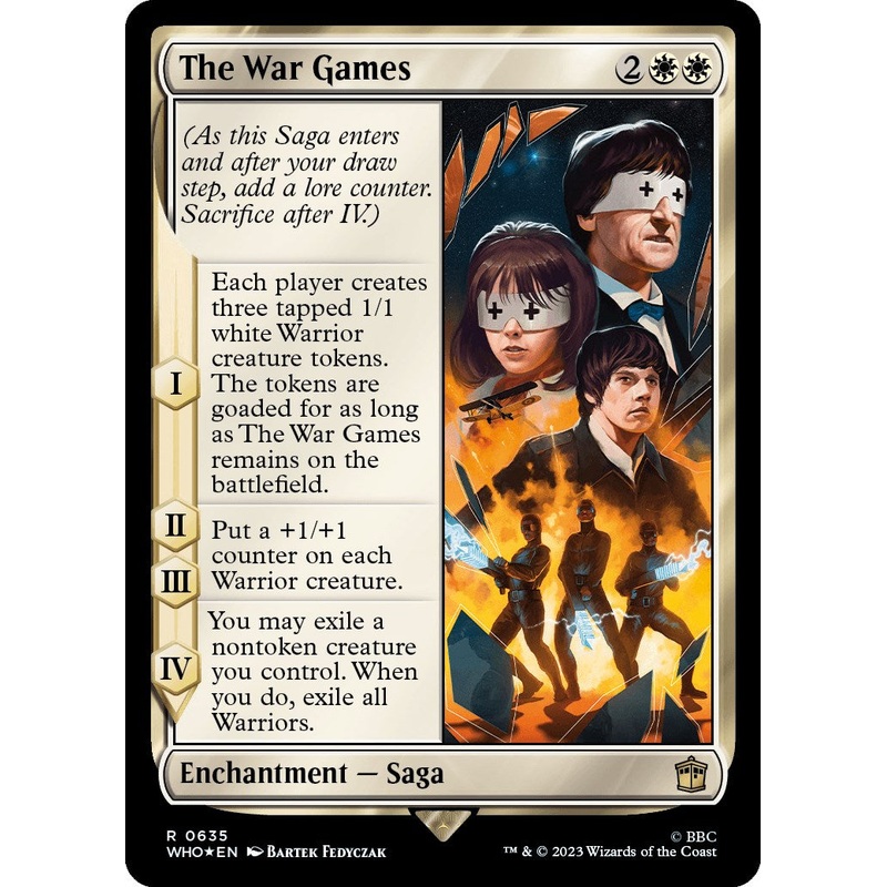 The War Games (Surge Foil) [Doctor Who]