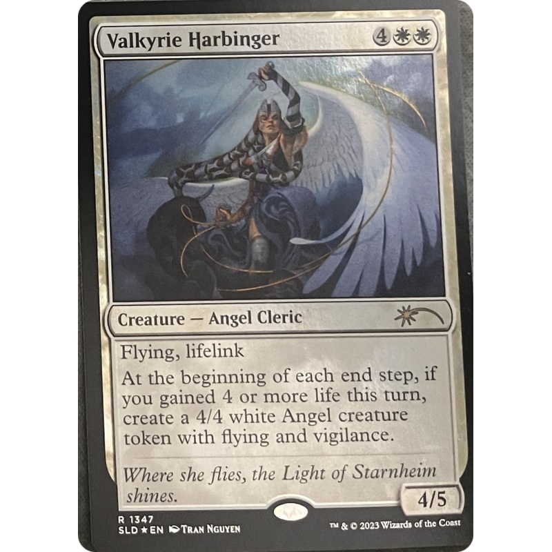 Valkyrie Harbinger [Secret Lair: Angels]