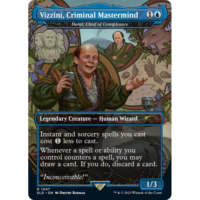 Vizzini, Criminal Mastermind - Baral, Chief of Compliance [Secret Lair Drop Series]
