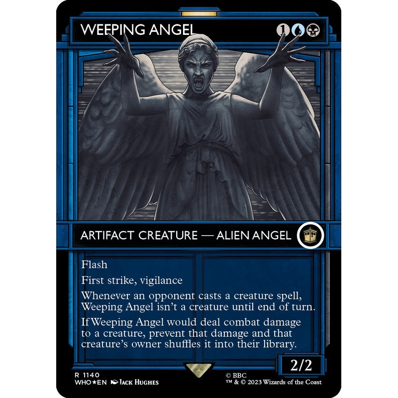 Weeping Angel (Showcase) (Surge Foil) [Doctor Who]