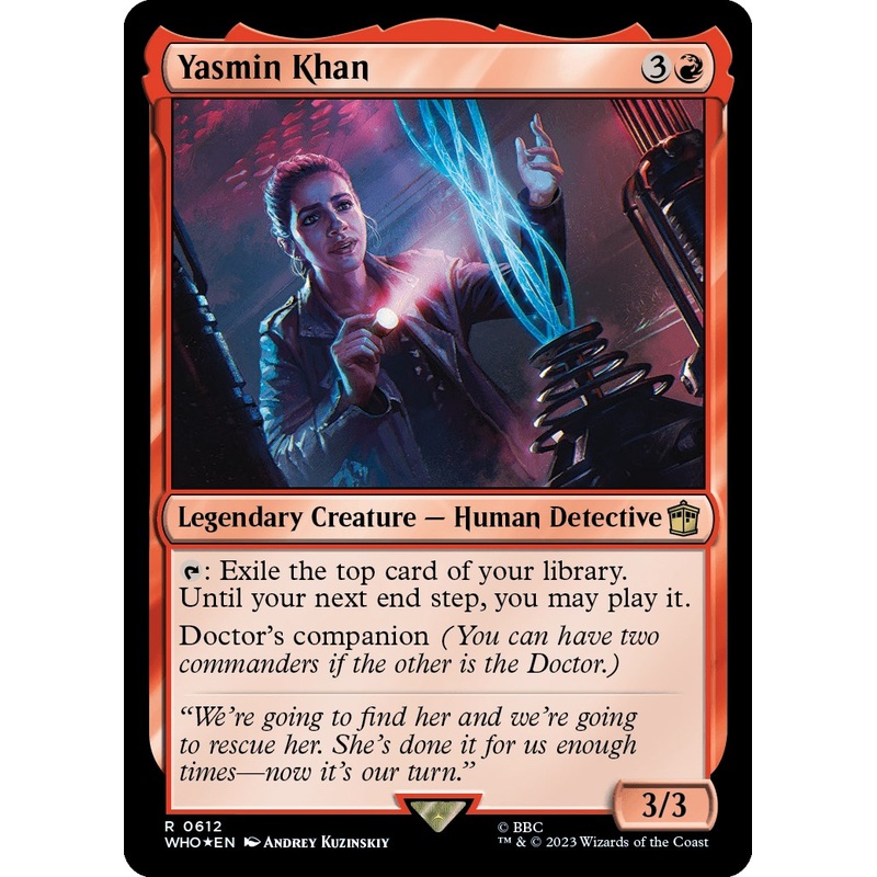 Yasmin Khan (Surge Foil) [Doctor Who]