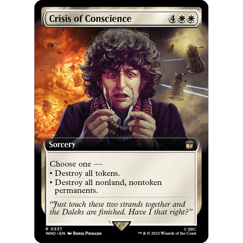 Crisis of Conscience (Extended Art) [Doctor Who]
