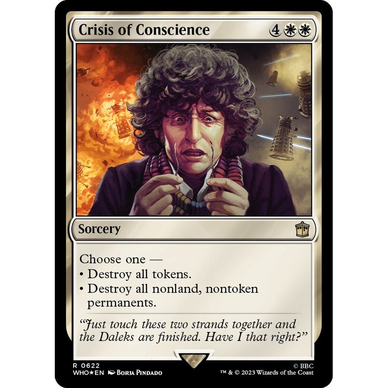 Crisis of Conscience (Surge Foil) [Doctor Who]