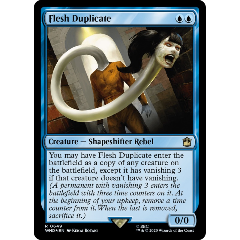 Flesh Duplicate (Surge Foil) [Doctor Who]