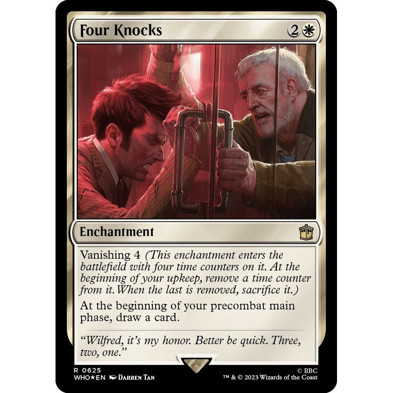 Four Knocks (Surge Foil) [Doctor Who]