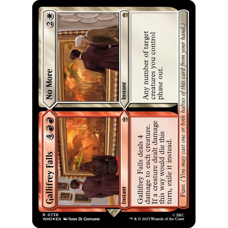 Gallifrey Falls // No More (Surge Foil) [Doctor Who]