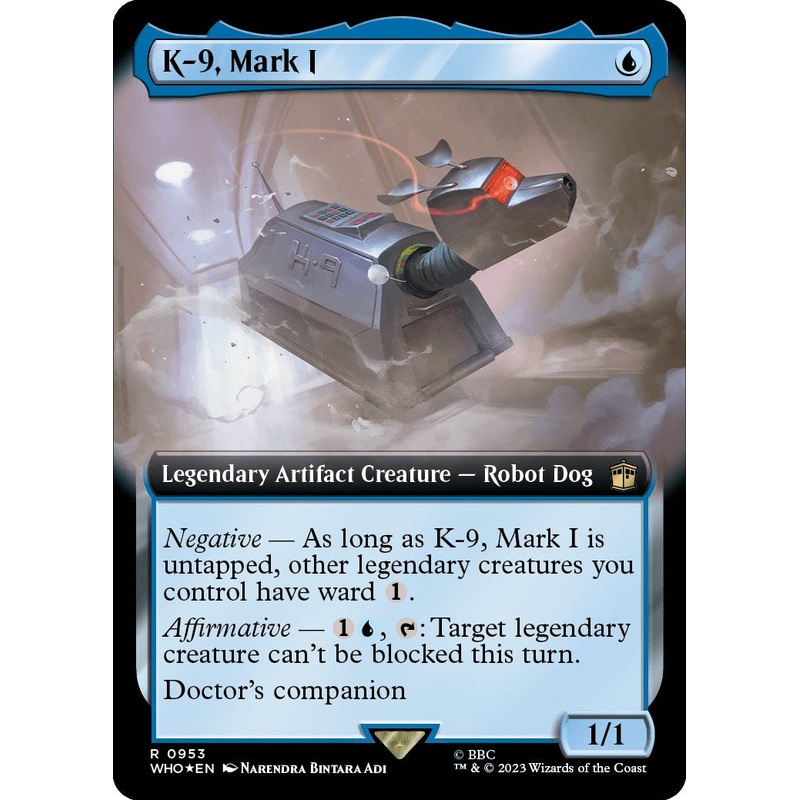 K-9, Mark I (Extended Art) (Surge Foil) [Doctor Who]