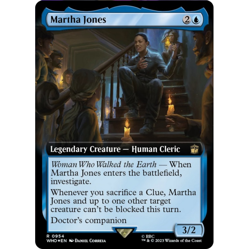 Martha Jones (Extended Art) (Surge Foil) [Doctor Who]