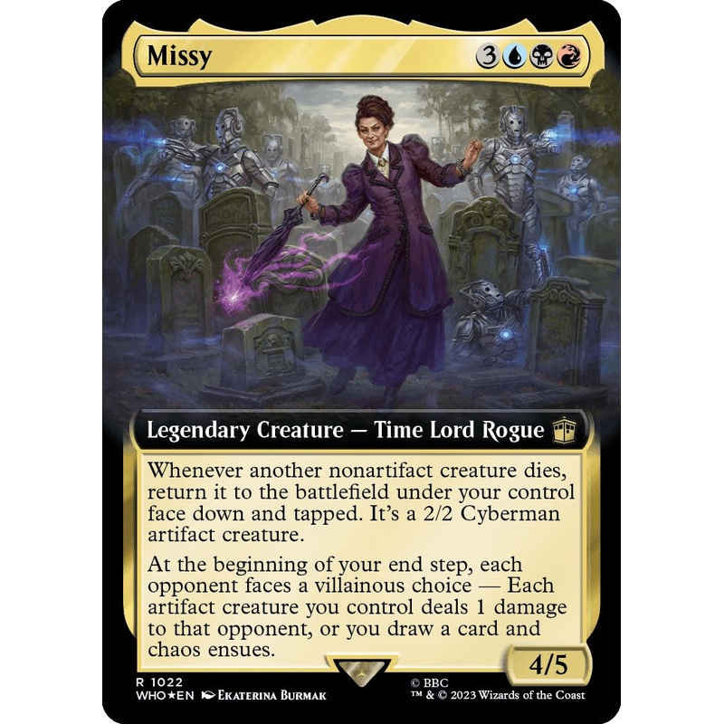 Missy (Extended Art) (Surge Foil) [Doctor Who]