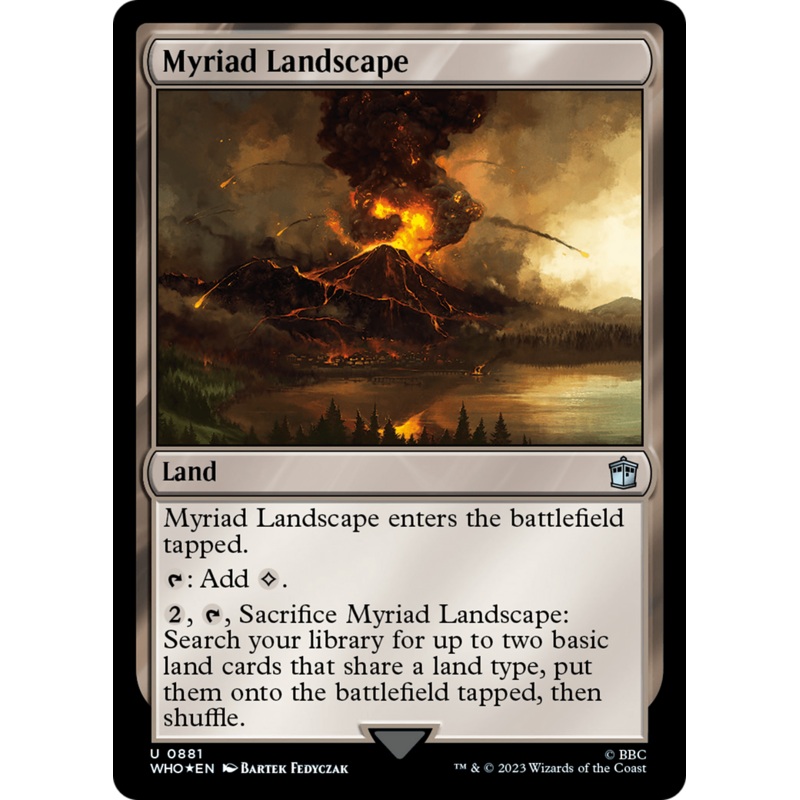 Myriad Landscape (Surge Foil) [Doctor Who]