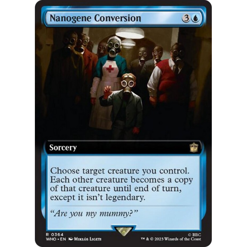 Nanogene Conversion (Extended Art) [Doctor Who]