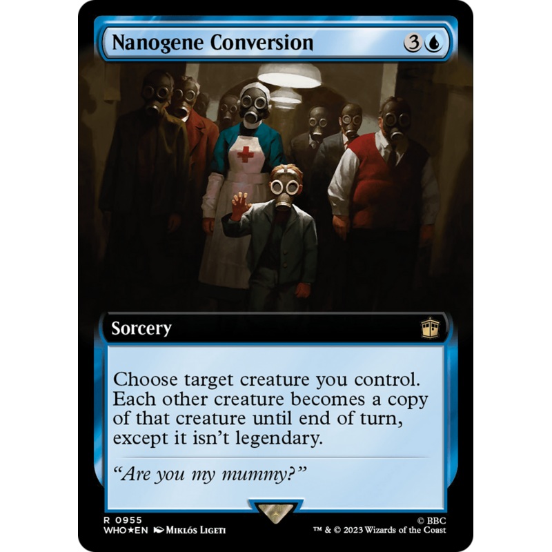 Nanogene Conversion (Extended Art) (Surge Foil) [Doctor Who]