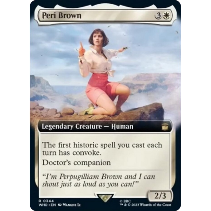 Peri Brown (Extended Art) [Doctor Who]