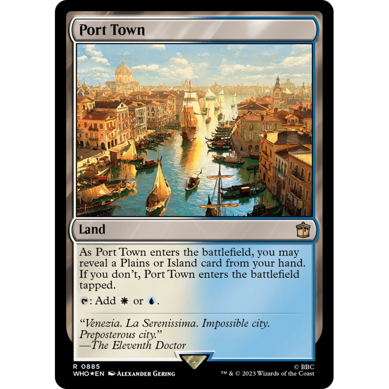 Port Town (Surge Foil) [Doctor Who]
