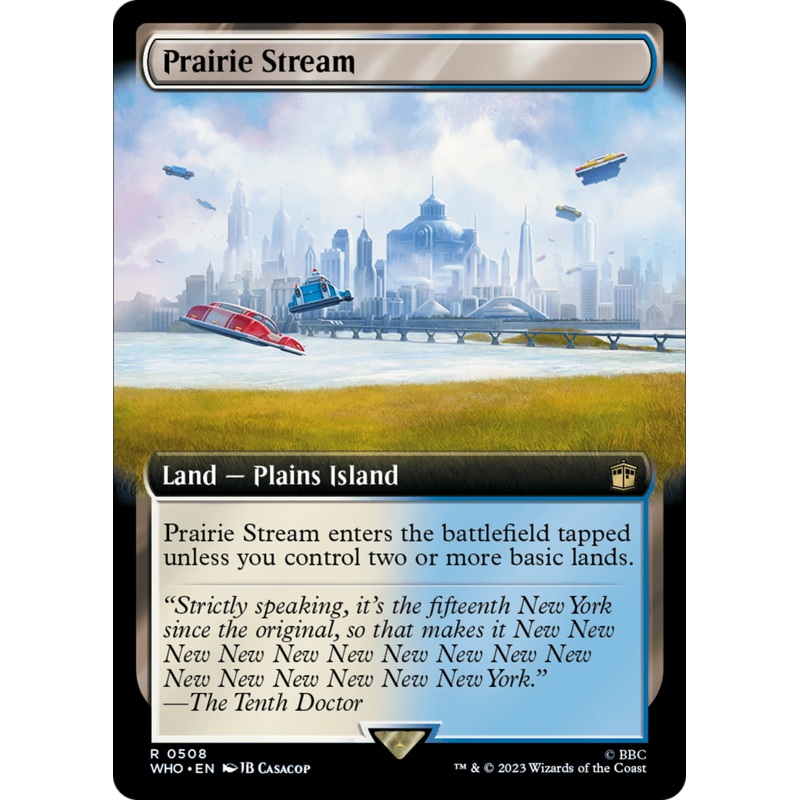 Prairie Stream (Extended Art) [Doctor Who]