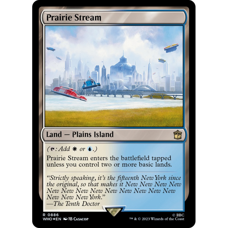 Prairie Stream (Surge Foil) [Doctor Who]