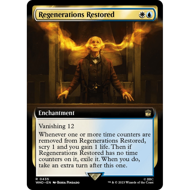 Regenerations Restored (Extended Art) [Doctor Who]