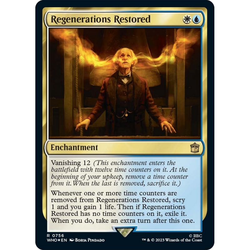 Regenerations Restored (Surge Foil) [Doctor Who]
