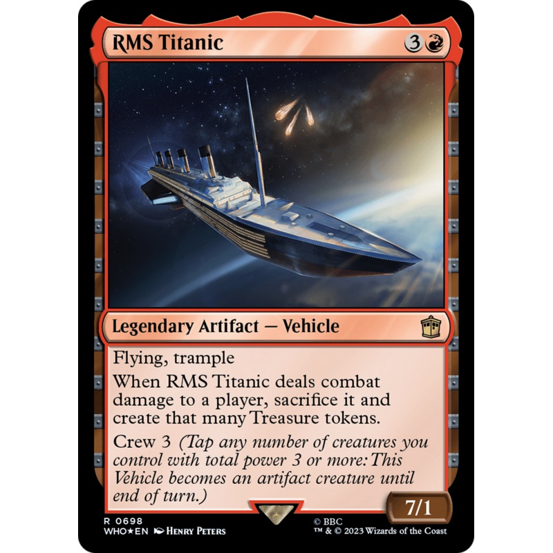 RMS Titanic (Surge Foil) [Doctor Who]