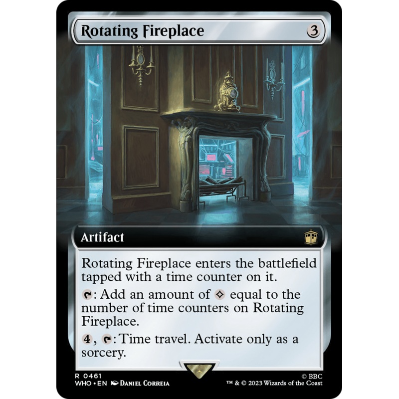Rotating Fireplace (Extended Art) [Doctor Who]
