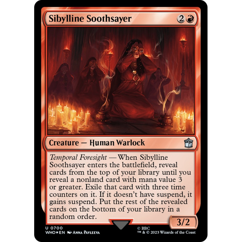 Sibylline Soothsayer (Surge Foil) [Doctor Who]
