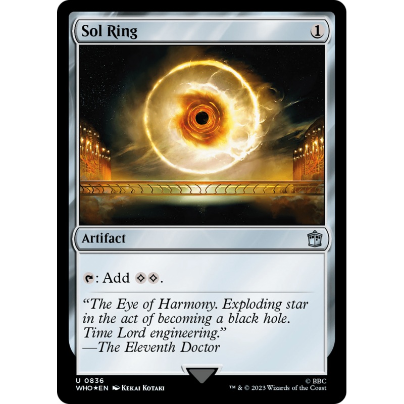 Sol Ring (Surge Foil) [Doctor Who]
