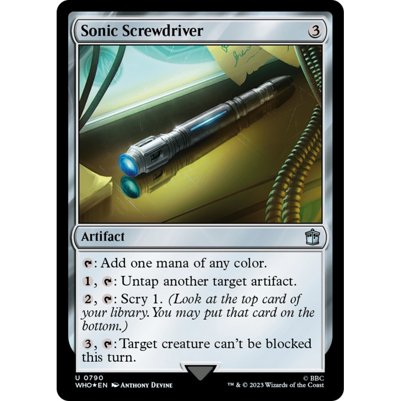 Sonic Screwdriver (0790) (Surge Foil) [Doctor Who]