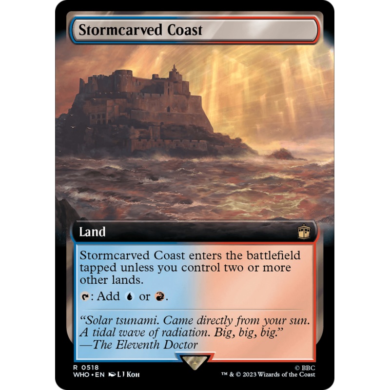 Stormcarved Coast (Extended Art) [Doctor Who]