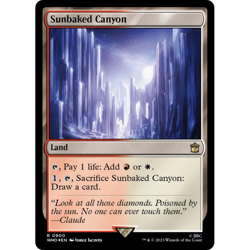 Sunbaked Canyon (Surge Foil) [Doctor Who]