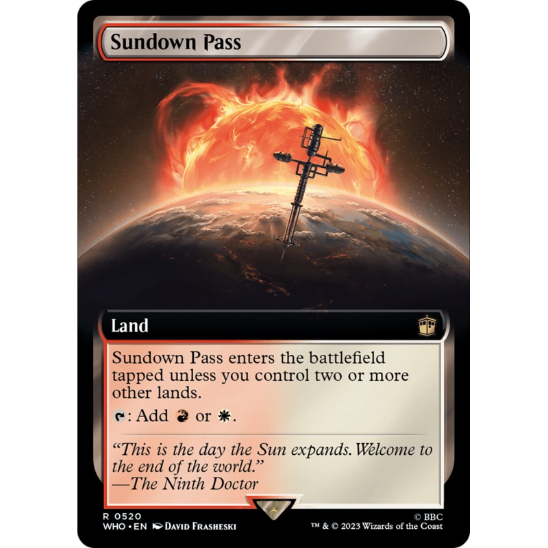 Sundown Pass (Extended Art) [Doctor Who]