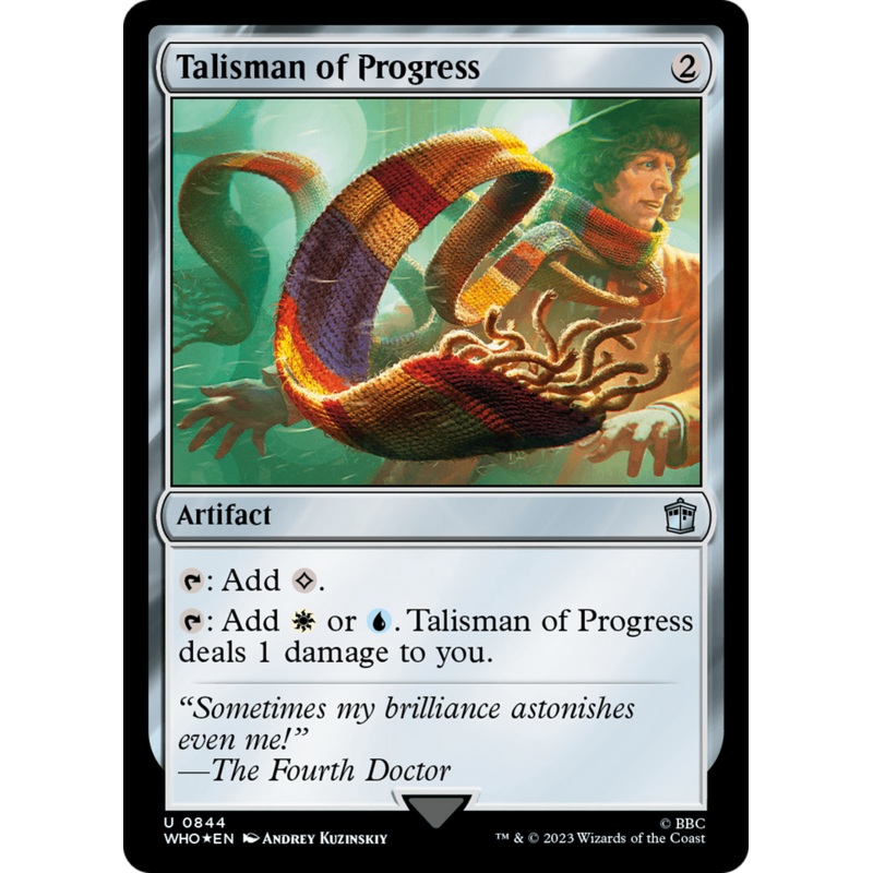 Talisman of Progress (Surge Foil) [Doctor Who]