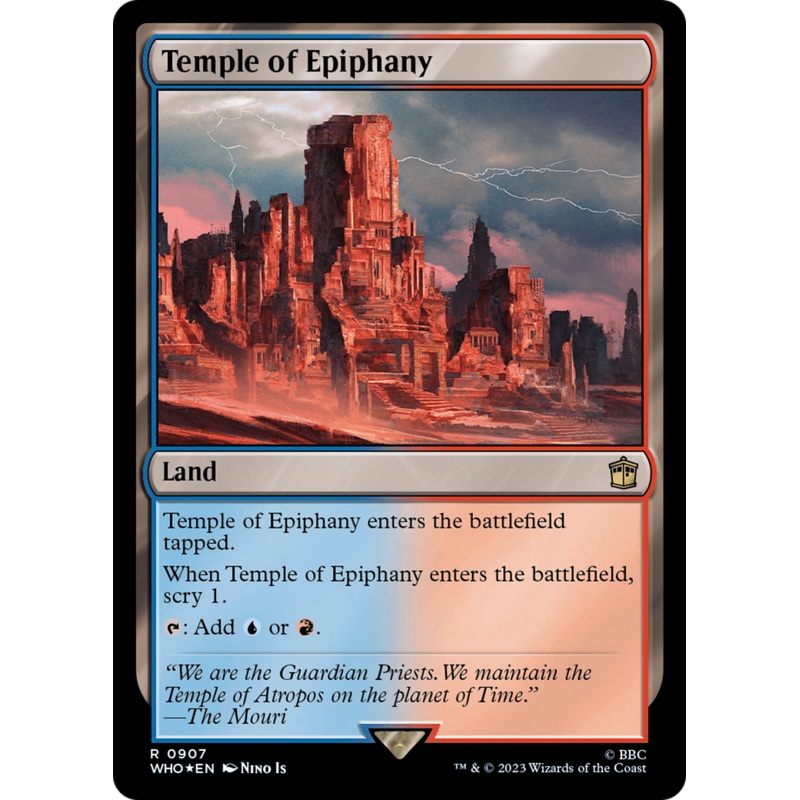 Temple of Epiphany (Surge Foil) [Doctor Who]