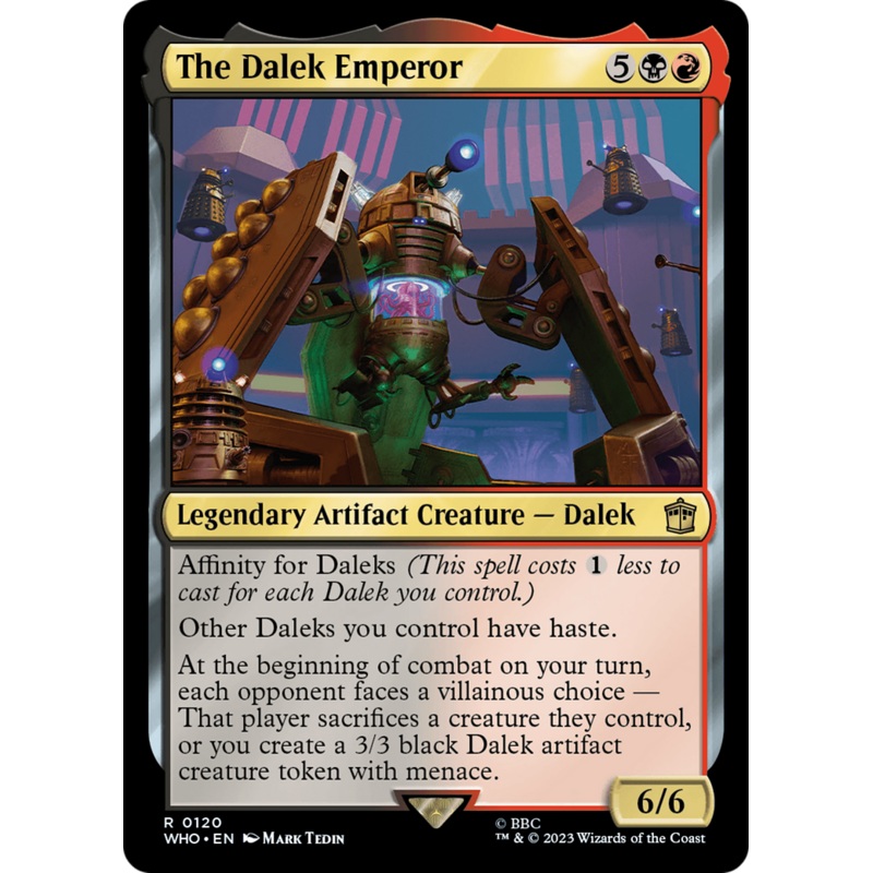 The Dalek Emperor (Extended Art) [Doctor Who]