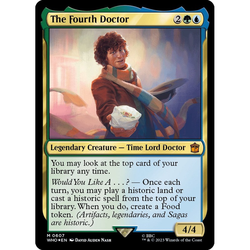The Fourth Doctor (Surge Foil) [Doctor Who]
