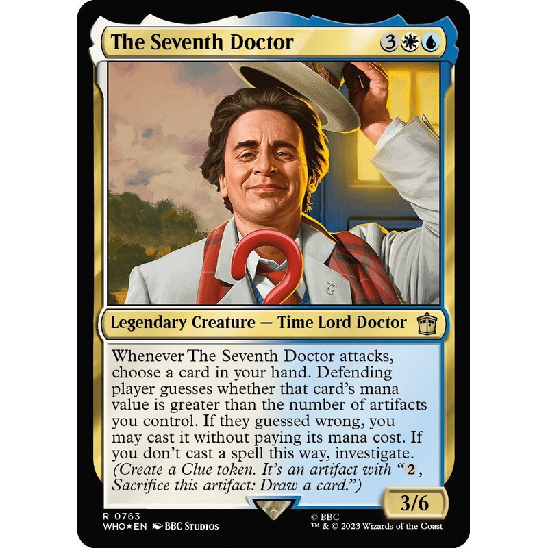 The Seventh Doctor (Surge Foil) [Doctor Who]