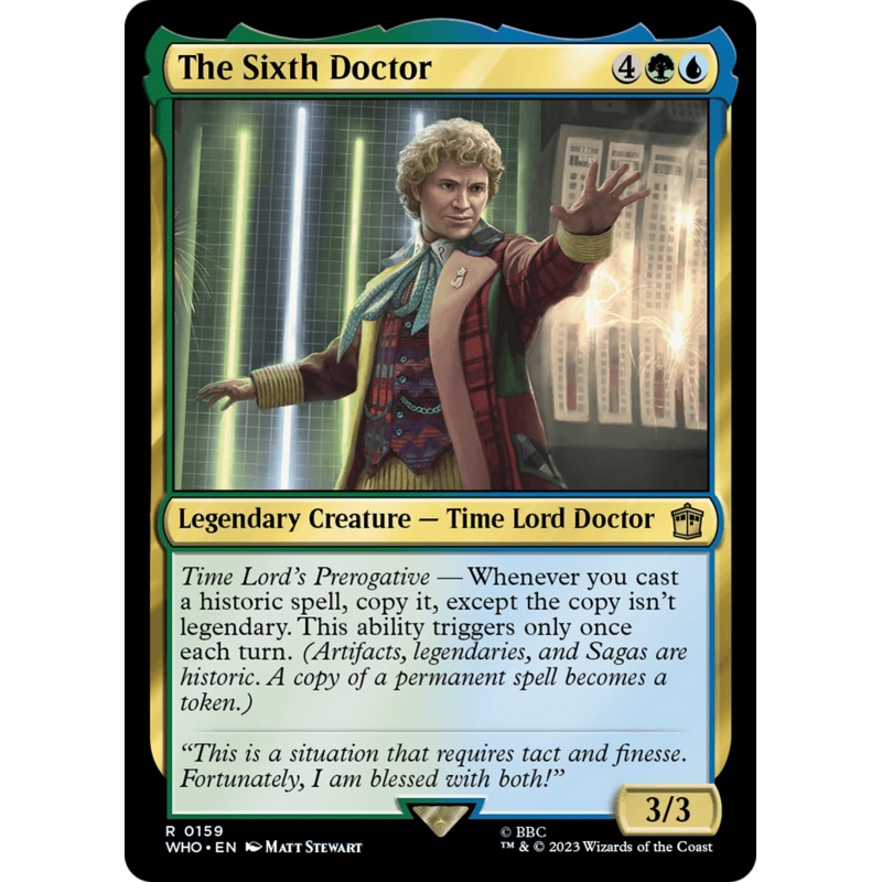 The Sixth Doctor [Doctor Who]
