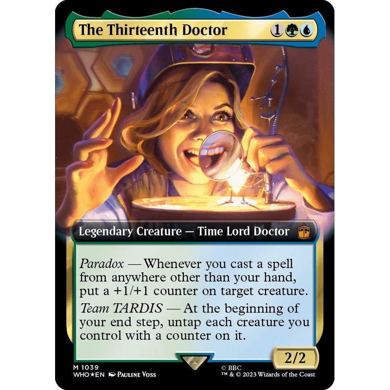 The Thirteenth Doctor (Extended Art) (Surge Foil) [Doctor Who]