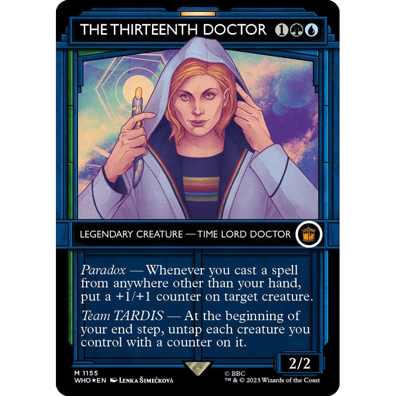 The Thirteenth Doctor (Showcase) (Surge Foil) [Doctor Who]
