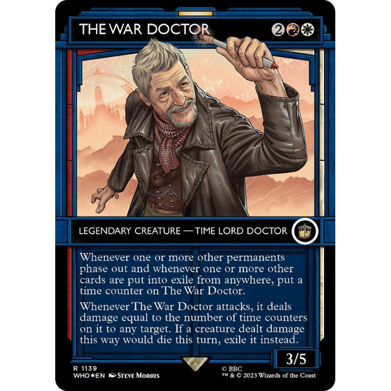 The War Doctor (Showcase) (Surge Foil) [Doctor Who]