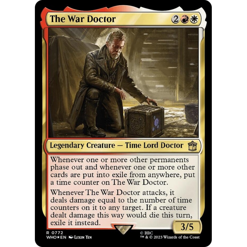 The War Doctor (Surge Foil) [Doctor Who]