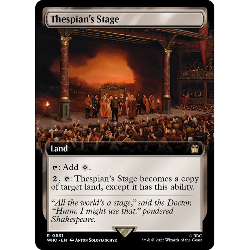 Thespian's Stage (Extended Art) [Doctor Who]