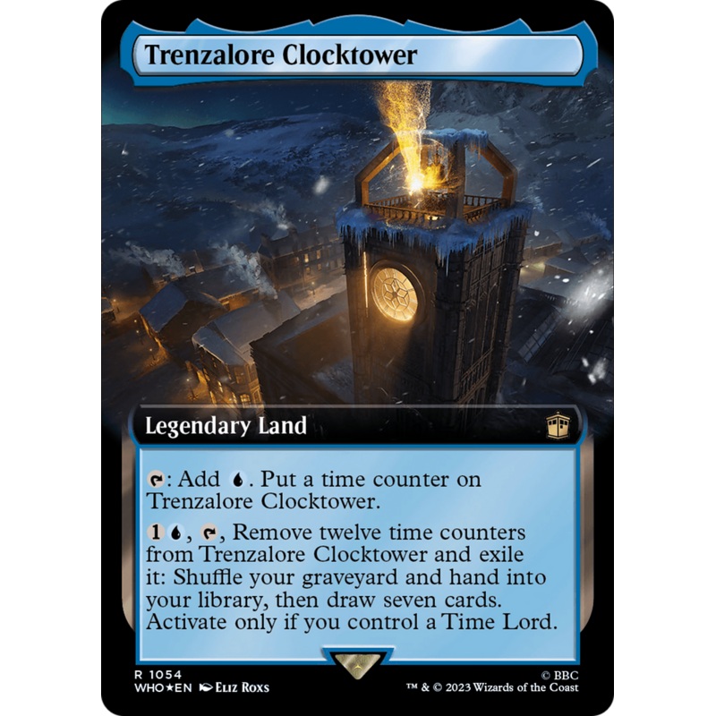 Trenzalore Clocktower (Extended Art) (Surge Foil) [Doctor Who]