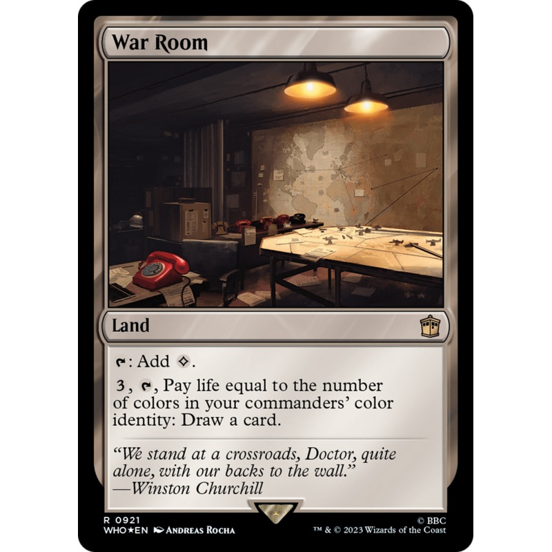 War Room (Surge Foil) [Doctor Who]