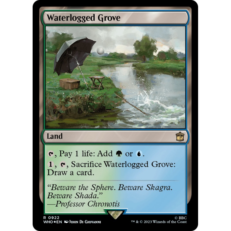 Waterlogged Grove (Surge Foil) [Doctor Who]