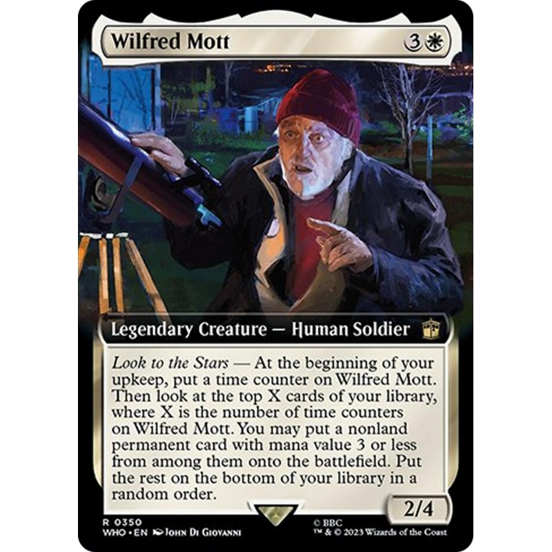 Wilfred Mott (Extended Art) [Doctor Who]