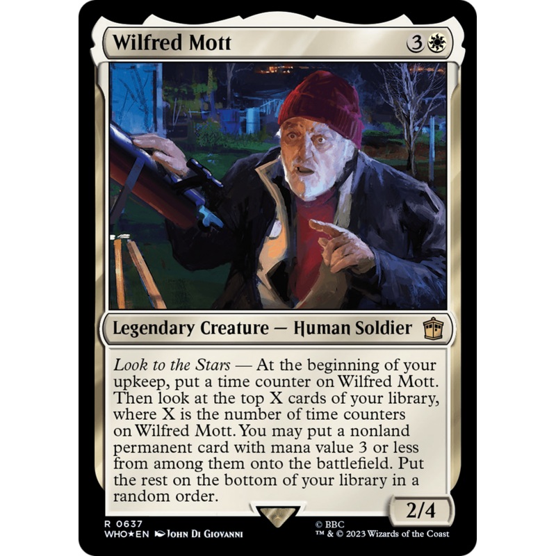 Wilfred Mott (Surge Foil) [Doctor Who]