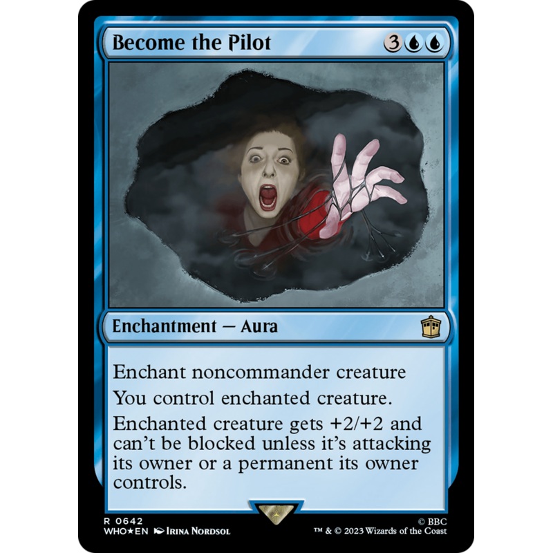 Become the Pilot (Surge Foil) [Doctor Who]
